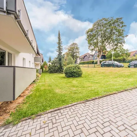 Apartament In With Balcony Fenced Garden Bbq